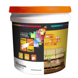 Tinta Vinil Acrilica Economica uso interior Grupo TMC Balde de 16 litros
