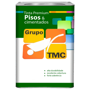 Tinta Piso Premium Pisos e Fachadas Grupo TMC lata de 18 litros