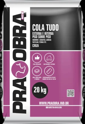 Argamassa Cola Tudo Cinza PRAOBRA saco 20 kg
