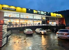 Fachada da Loja TMC Angra dos Reis Material de Construção na Japuíba