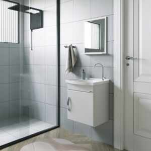 Armário kit Siena suspenso 1 porta 39cm branca. Fornecedor: AJ Rorato.