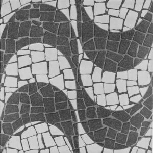 Piso Troia Preto 57x57cm ABS. Fornecedor: Triunfo.